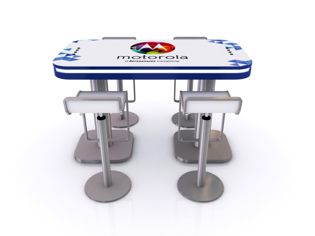 USB charging conference table