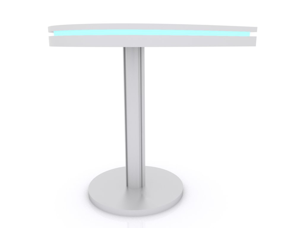 LED lighting bistro table