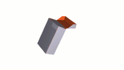 4-in W x 7.75-in L x 11.75-in H rectangular box. - Image 2