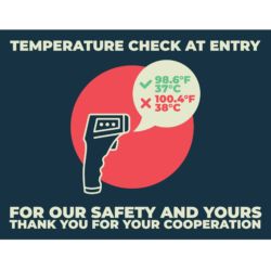 Temperature Check Poster
