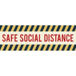 Safe Social Distance Banner