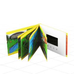 Custom Hardback Booklet Video Brochure | 2.8" HD Auto-Play Promotional Kit