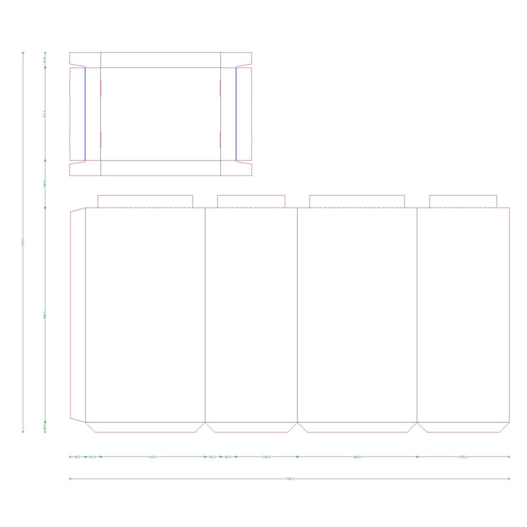 Disposable Display Counter | 14.5-in W x 19-in L x 33.75-in H