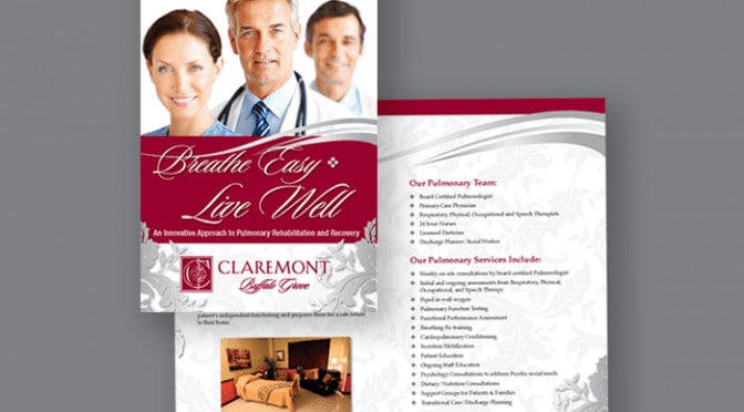 4-page brochure