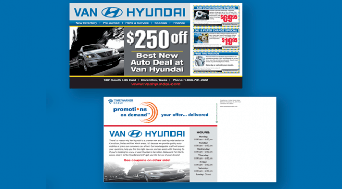 Car Dealer Postcards