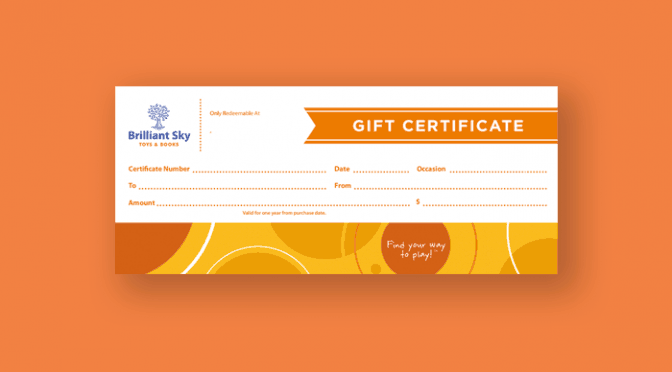 Gift Certificate
