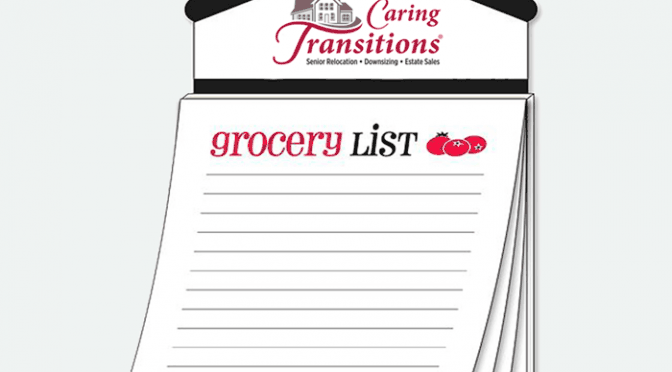 Grocery List Magnet