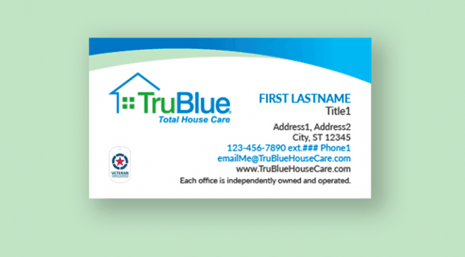 house care business cards