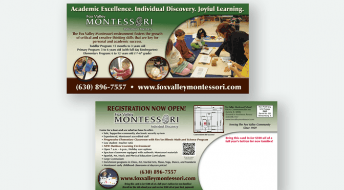 School Postcard Mailer