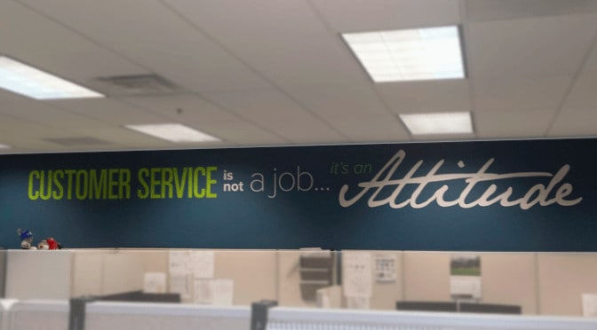 Office Wall Graphics Call Center