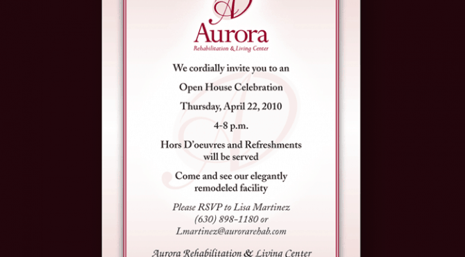 Open house invitation ideas