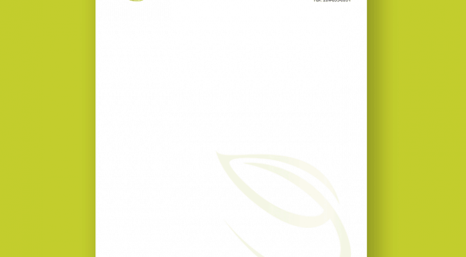 2-color Letterhead