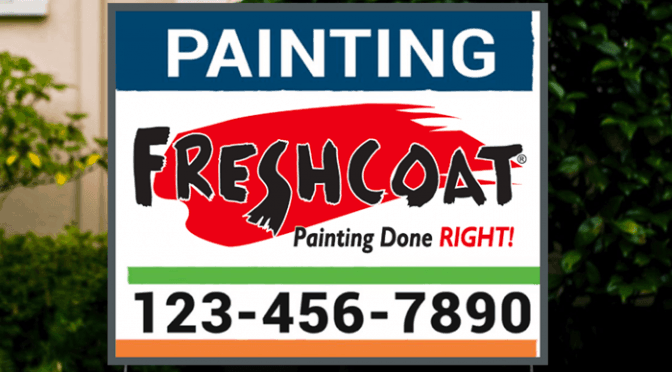 Outdoor Sign for Painters