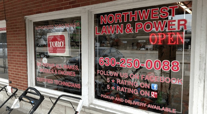 Outdoor Window Signs