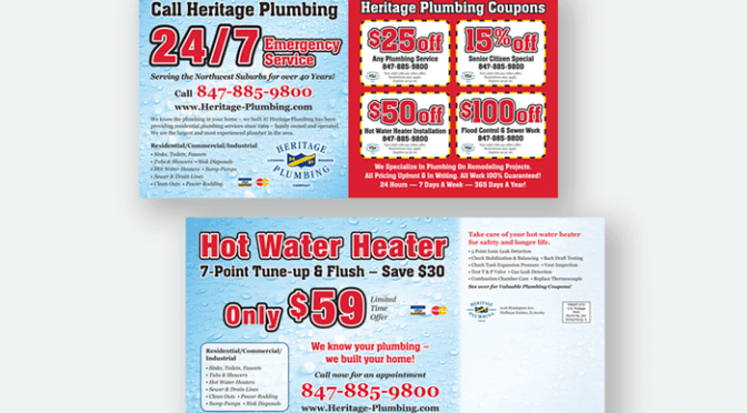 Plumbing Postcard