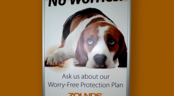 Snap Frame Sign