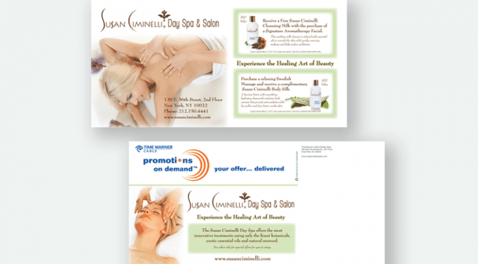 Spa Salon Postcard