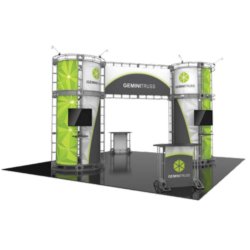 20x20 towers trade show displays