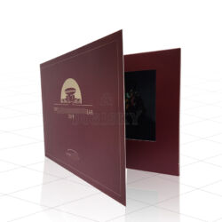 A4 Soft Cover Video Brochure | 10.1" IPS Large Screen Presentation Kit