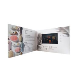 Factory direct supply customized LCD video greeting card