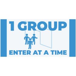 1 Group Enter At A Time Banner