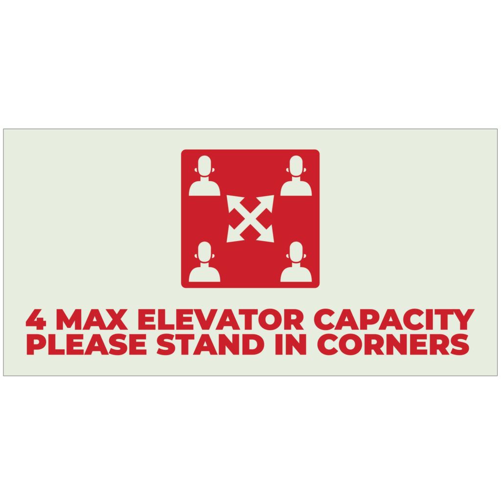 Elevator Capacity Banner
