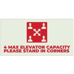 Elevator Capacity Banner