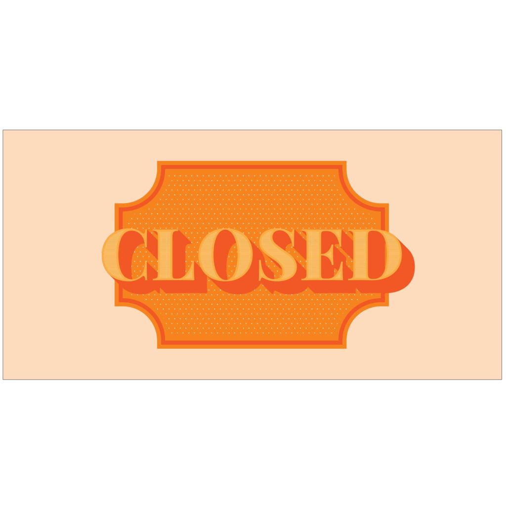 Closed Banner