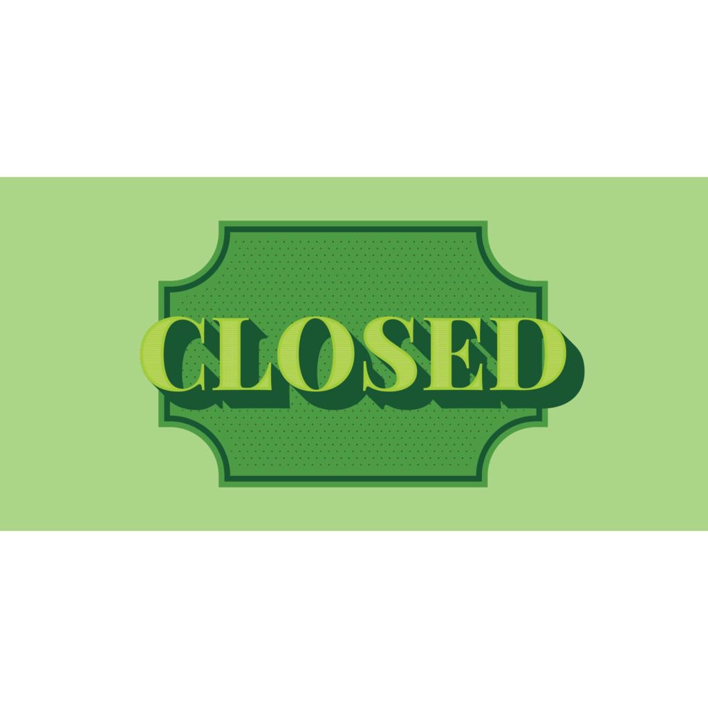 Closed Banner