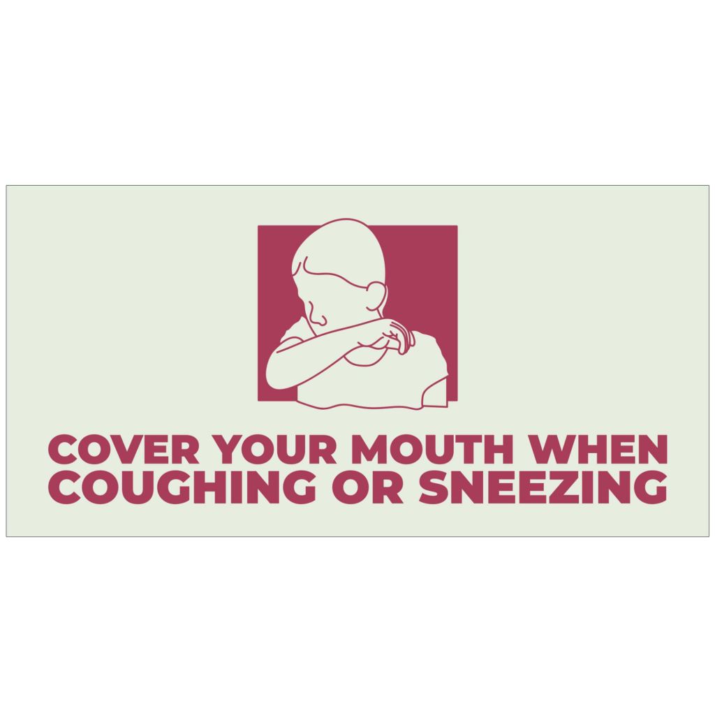 Cover Your Mouth Banner