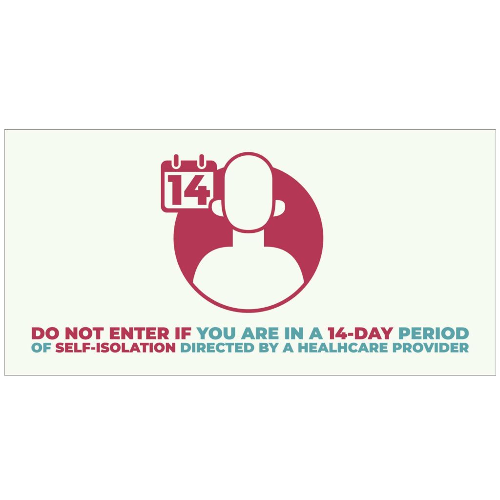Do Not Enter Banner