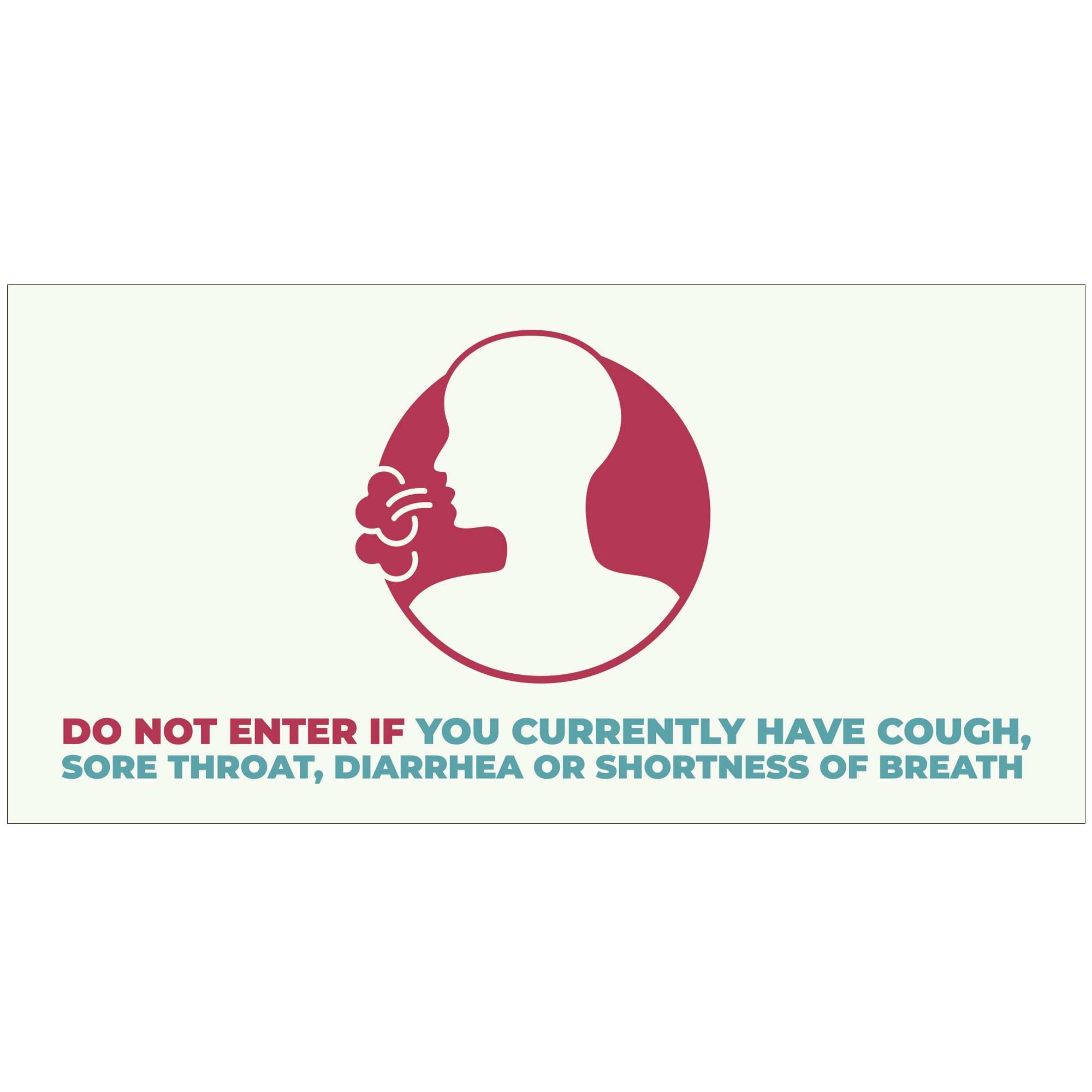 Do Not Enter Banner