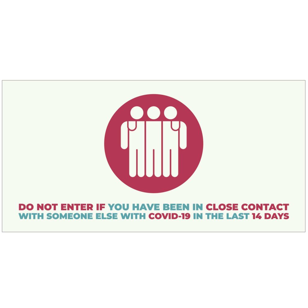 Do Not Enter Banner