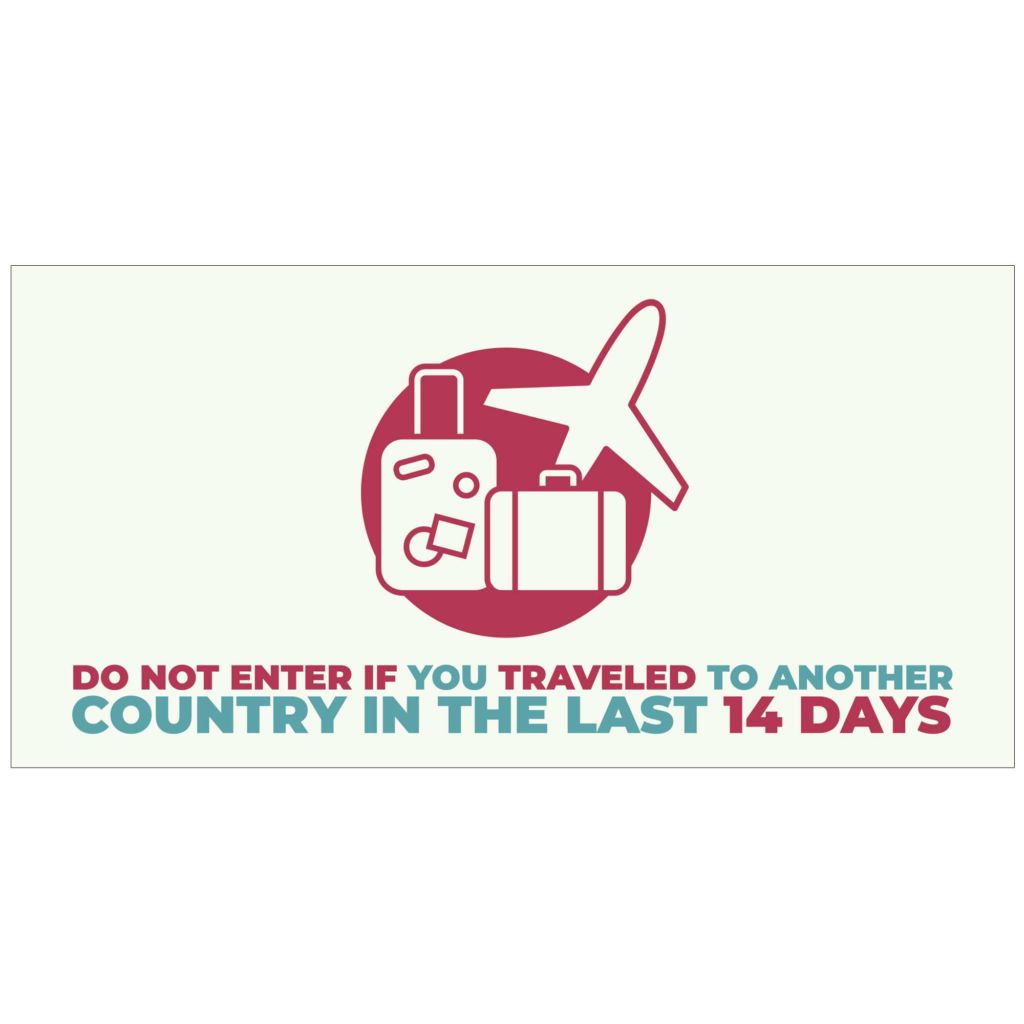 Do Not Enter Banner