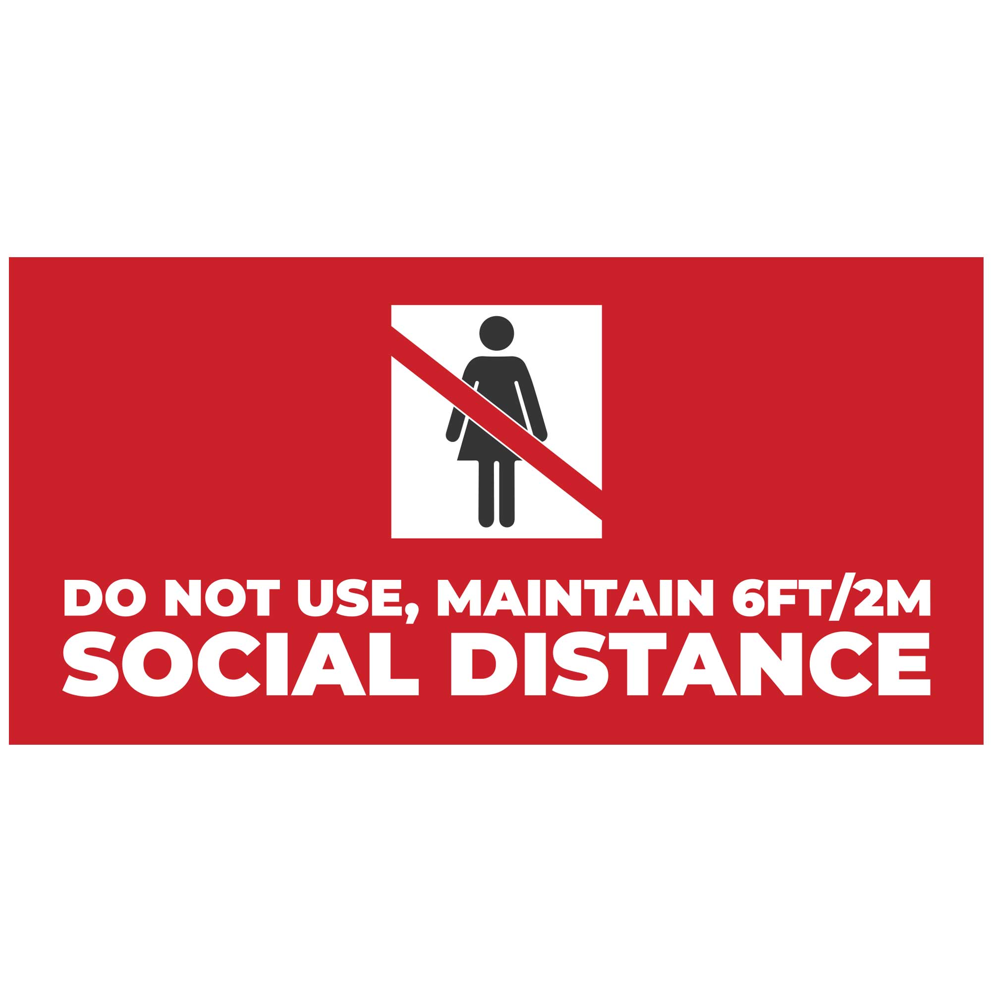 Do Not Use Banner