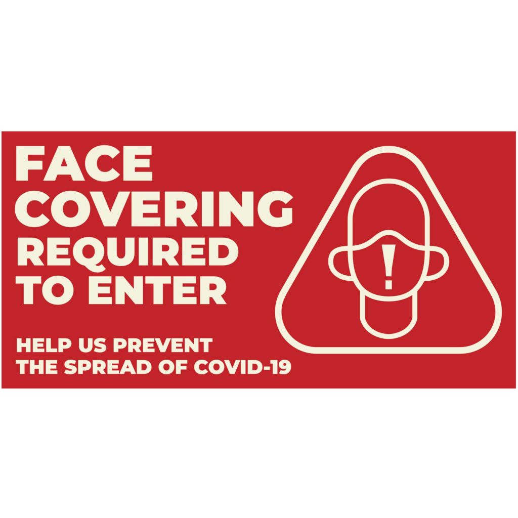Face Covering Required Banner