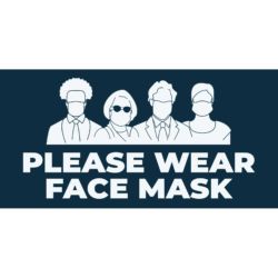 Please Wear Face Mask Banner