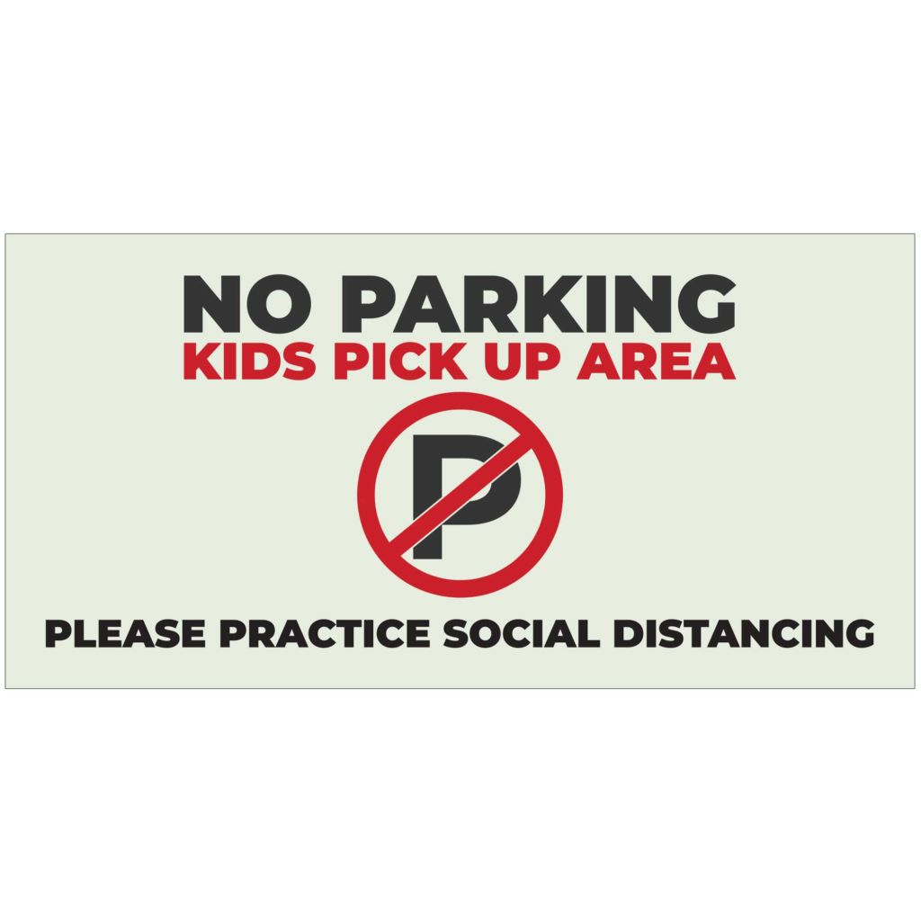 No Parking Banner