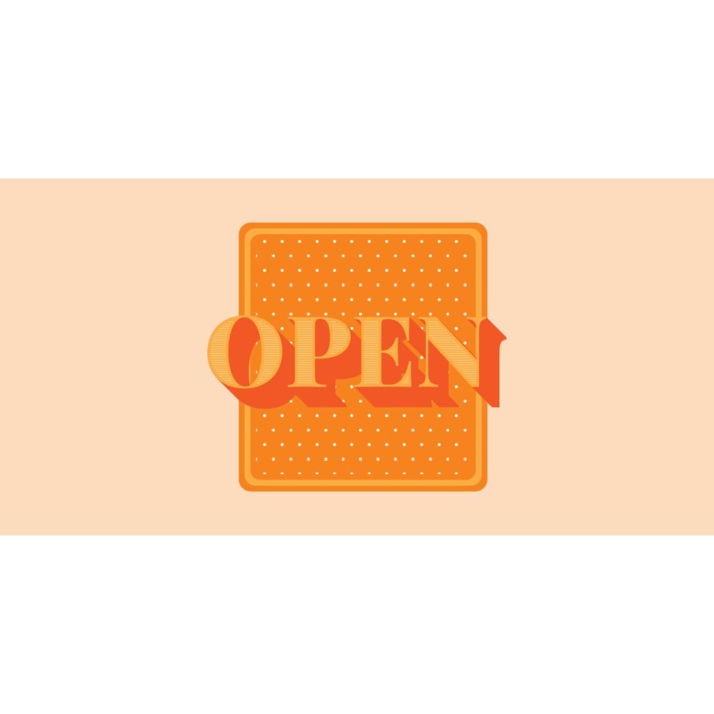 Open Banner