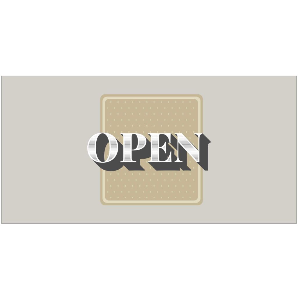 Open Banner