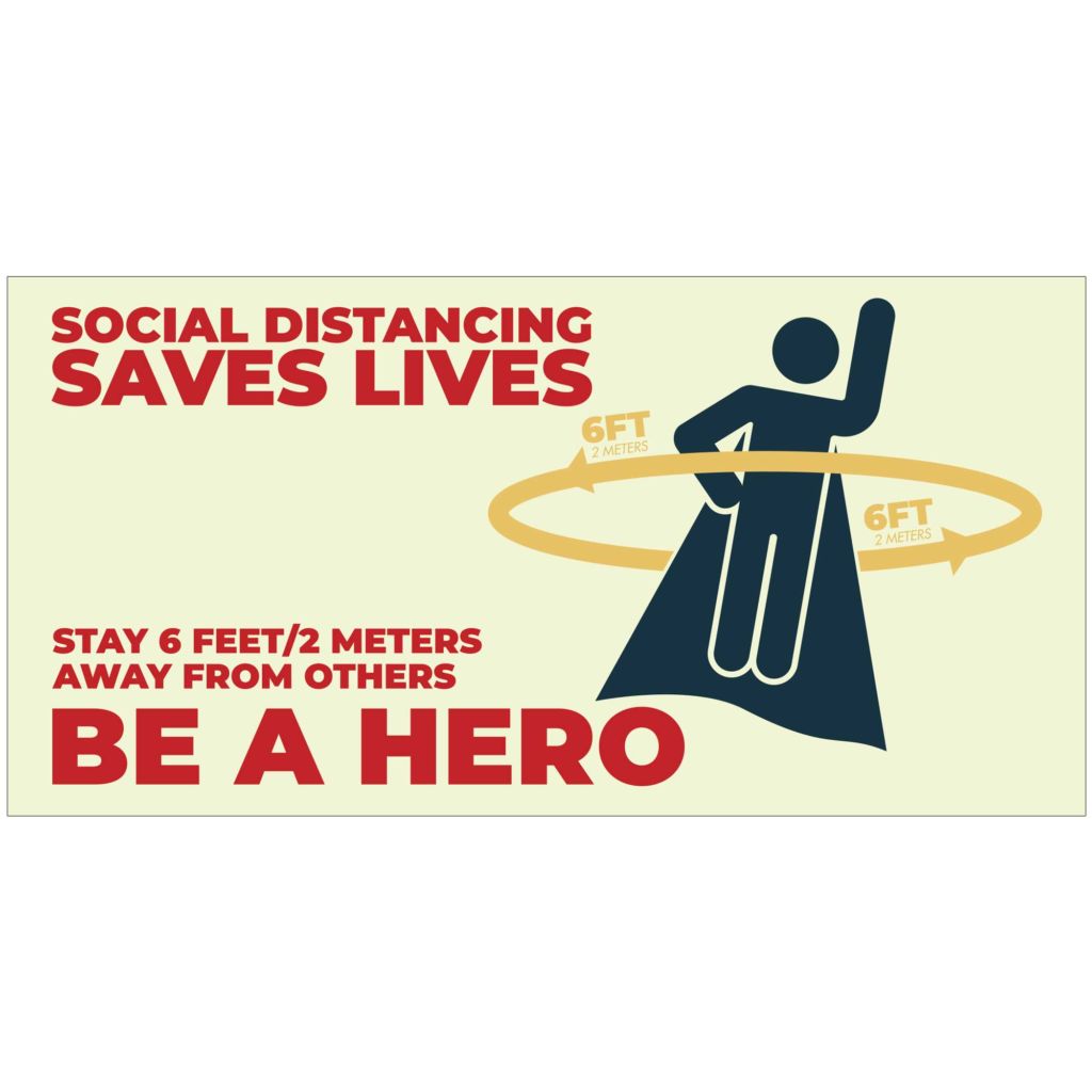 Social Distancing Banner