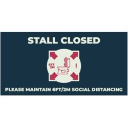Stall Closed Banner