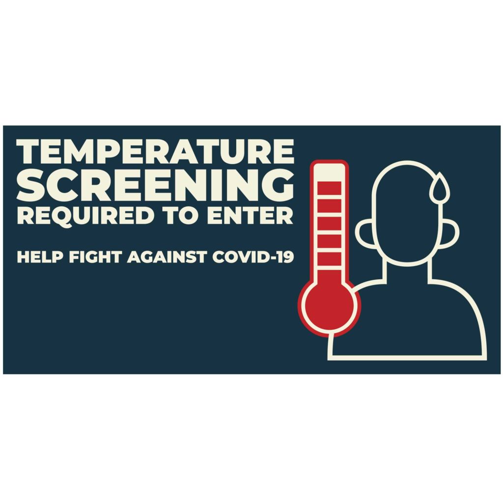 Temperature Screening Banner