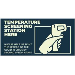 Temperature Screening Banner