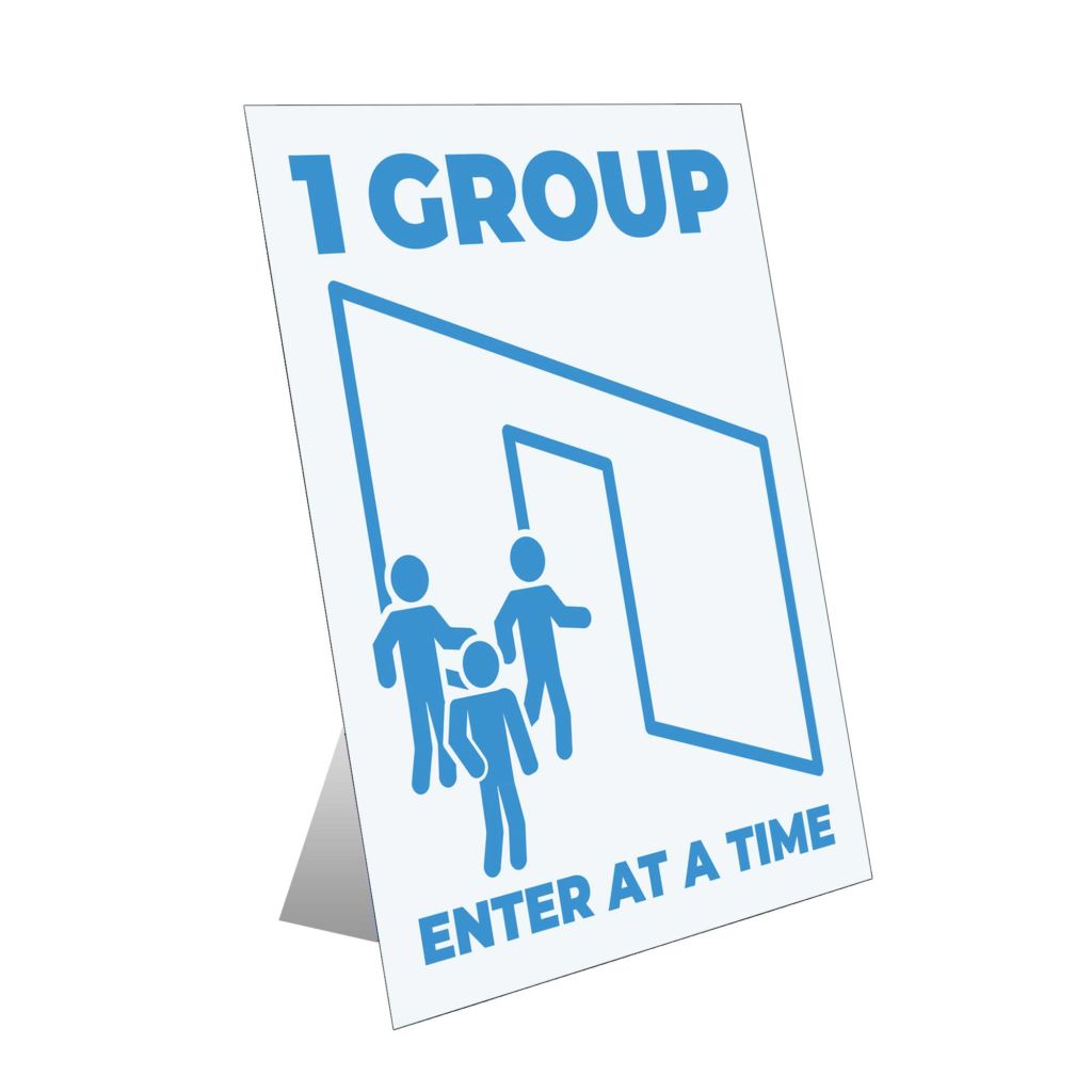1 Group Enter At A Time Banner