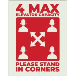 Elevator Capacity Poster