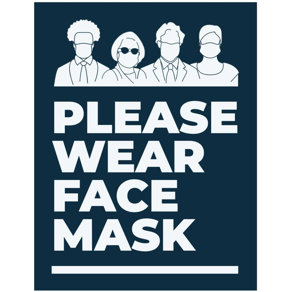 Wear Face Mask Poster