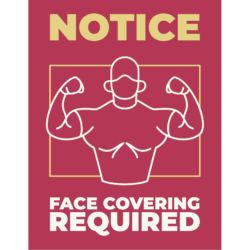 Face Covering Required Poster
