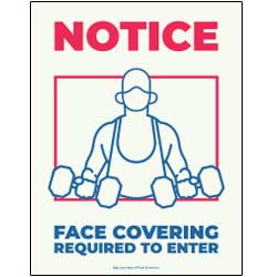 Face Covering Required Sign