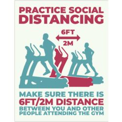 Social Distancing Poster